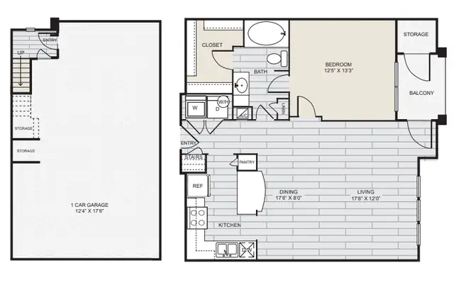 Unit 223C-LL 223C-LL floor plan